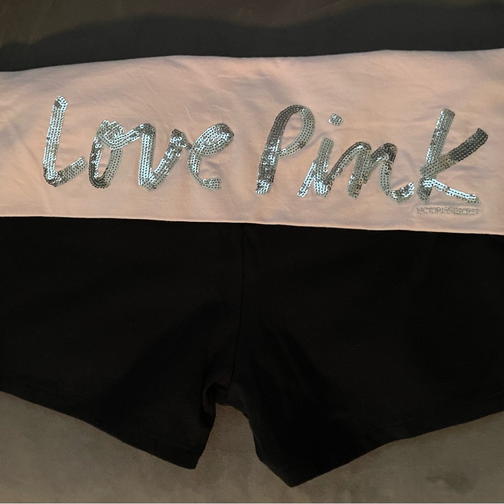 Victoria Secret Yoga shorts, PINK collection